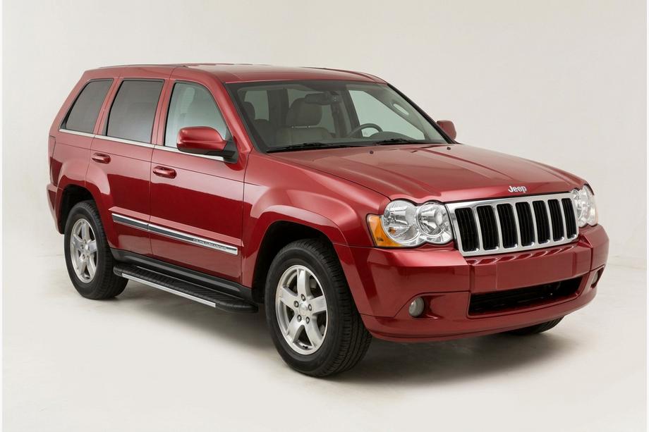 Jeep Grand Cherokee WK 2004-2010 Trittbretter Bosphorus Grey (2 Stk., Aluminium) Image