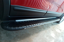 Kia Sorento II XM 2009-2014 Trittbretter Bosphorus Grey (2 Stk., Aluminium) 2010-2013 Foto 2