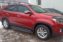 Kia Sorento II XM 2009-2014 Trittbretter Bosphorus Grey (2 Stk., Aluminium) 2010-2013 Foto 8