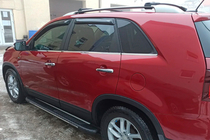 Kia Sorento II XM 2009-2014 Trittbretter Bosphorus Grey (2 Stk., Aluminium) 2010-2013 Foto 9