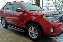 Kia Sorento II XM 2009-2014 Trittbretter Bosphorus Grey (2 Stk., Aluminium) 2010-2013 Foto 10