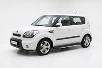 Kia Soul I 2008-2013 Trittbretter Bosphorus Grey (2 Stk., Aluminium) Foto 1