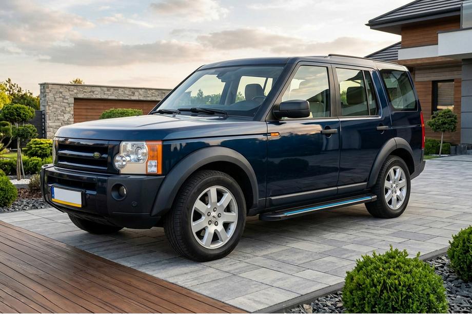 Land Rover Discovery IV 2009-2017 Seitenschweller Maya Blue (2 Stk., Aluminium) Image