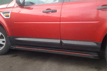 Land Rover Freelander II 2006–2014 Seitenschweller Maya Red (2 Stk., Aluminium) Foto 4