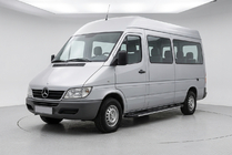 Mercedes Sprinter W901/902/903/904/905 1995–2006 Trittbretter Bosphorus Grey (2 Stk., Aluminium) Foto 1