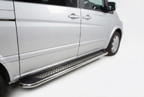 Mercedes Vito W639 2004-2014 Trittbretter Maydos V2 (2 Stk., Aluminium) Foto 1