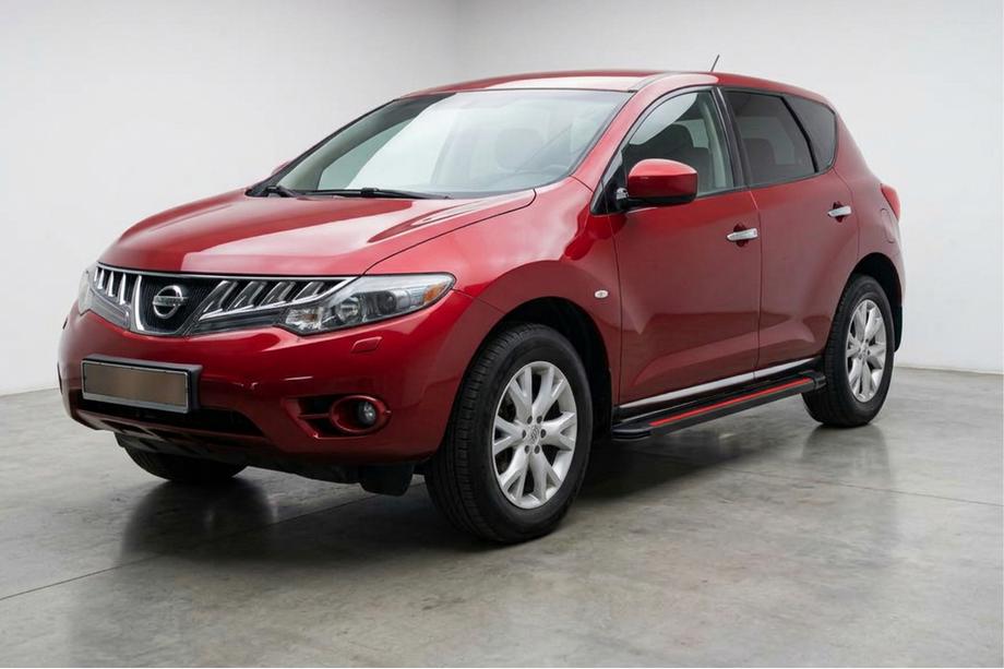 Nissan Murano 2008-2014 Seitenschweller Maya Red (2 Stk., Aluminium) Image