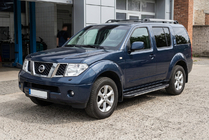 Nissan Pathfinder R51 2005-2014 Trittbretter Bosphorus Grey (2 Stk., Aluminium) Foto 1