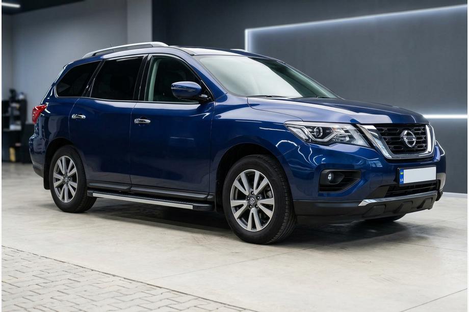Nissan Pathfinder R52 2012-2021 Seitenschweller Maya V1 (2 Stk., Aluminium) Foto 1