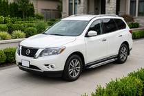 Nissan Pathfinder R52 2012-2021 Trittbretter Rainbow (2 Stk., Aluminium) Foto 1
