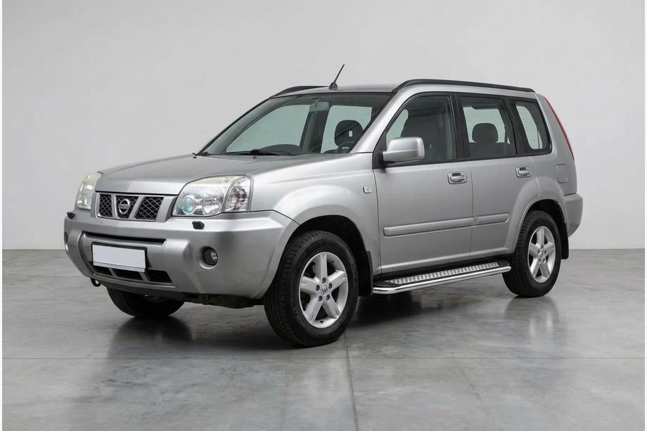 Nissan X-trail T30 2002-2007 Trittbretter Maydos V2 (2 Stk., Aluminium) Image