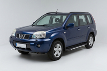 Nissan X-trail T30 2002-2007 Trittbretter Bosphorus Grey (2 Stk., Aluminium) Foto 1