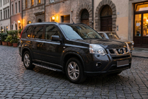 Nissan X-trail T31 2007-2014 Trittbretter Bosphorus Grey (2 Stk., Aluminium) Foto 1