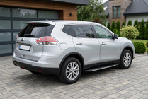 Nissan X-trail T32/Rogue 2014-2021 Trittbretter Bosphorus Grey (2 Stk., Aluminium) Foto 1