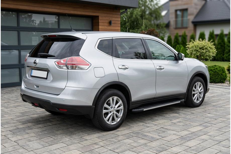 Nissan X-trail T32/Rogue 2014-2021 Trittbretter Bosphorus Grey (2 Stk., Aluminium) Image