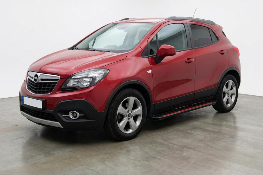 Opel Mokka 2012-2021 Seitenschweller Maya Red (2 Stk., Aluminium) Image