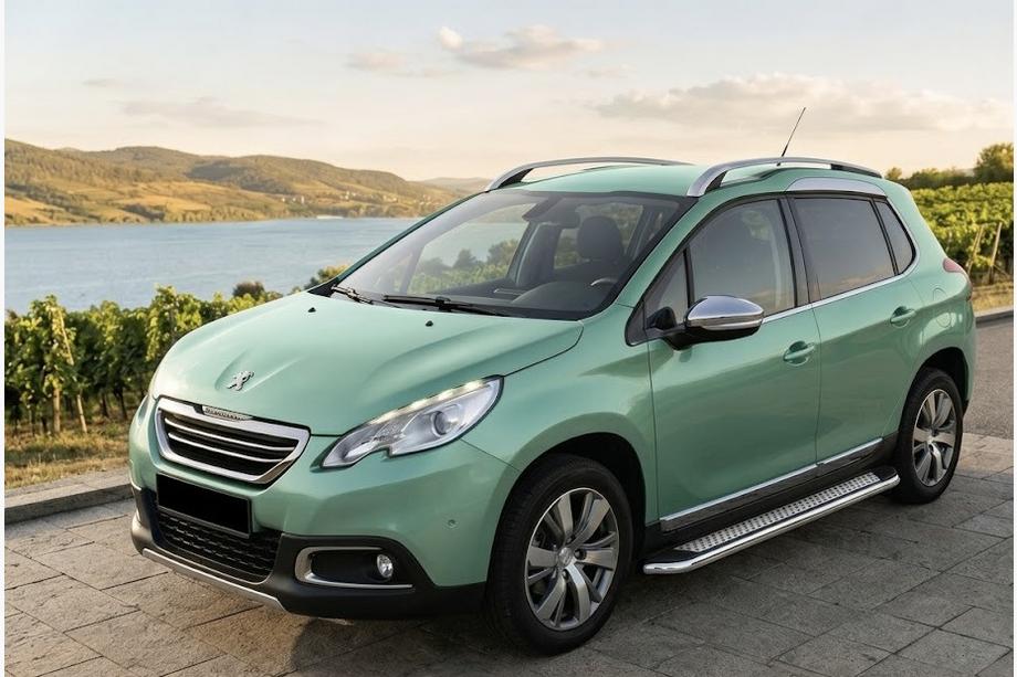 Peugeot 2008 2013-2019 Seitenschweller Maydos V2 (2 Stk., Aluminium & Edelstahl) Image
