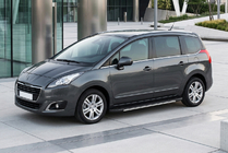 Peugeot 5008 2009-2016 Trittbretter Bosphorus Grey (2 Stk., Aluminium) Foto 1