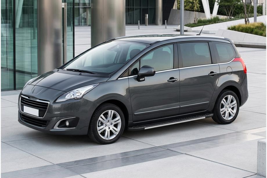 Peugeot 5008 2009-2016 Trittbretter Bosphorus Grey (2 Stk., Aluminium) Image
