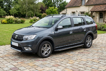 Renault Logan MCV 2013-2022 Trittbretter Bosphorus Grey (2 Stk., Aluminium) Foto 1