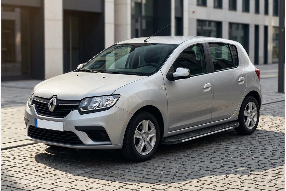 Renault Sandero 2013-2022 Trittbretter Bosphorus Grey (2 Stk., Aluminium) Image