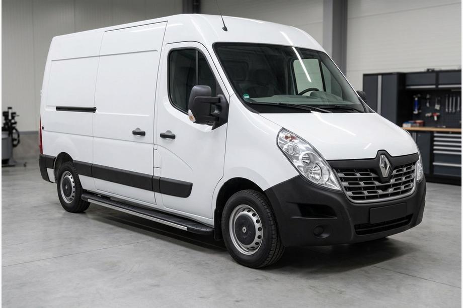 Renault Master 2011-2023 Trittbretter Bosphorus Grey (2 Stk., Aluminium) Image