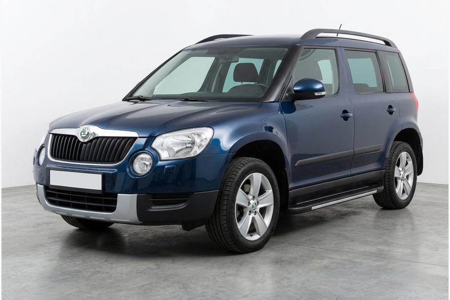 Skoda Yeti 2009-2017 Trittbretter Bosphorus Grey (2 Stk., Aluminium) Image