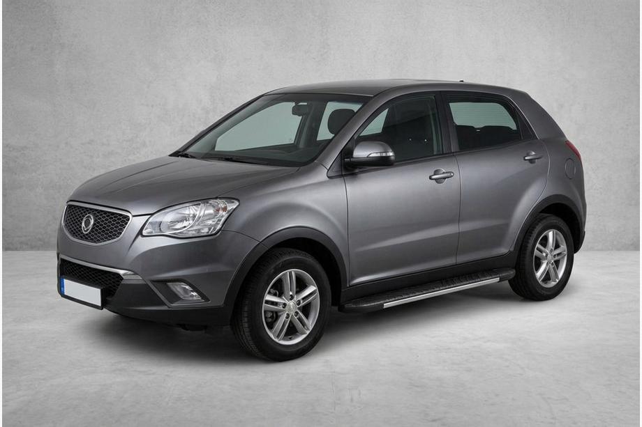 SsangYong Korando 2010-2019 Trittbretter Bosphorus Grey (2 Stk., Aluminium) Image