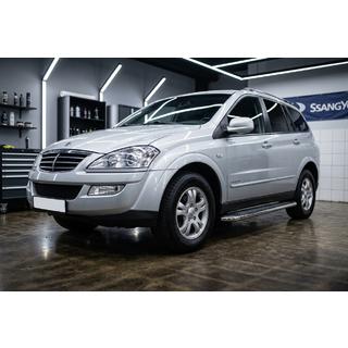 Seitenschweller Maydos V2 (2 Stk., Aluminium & Edelstahl) SsangYong Kyron 2005-2014 Foto 1