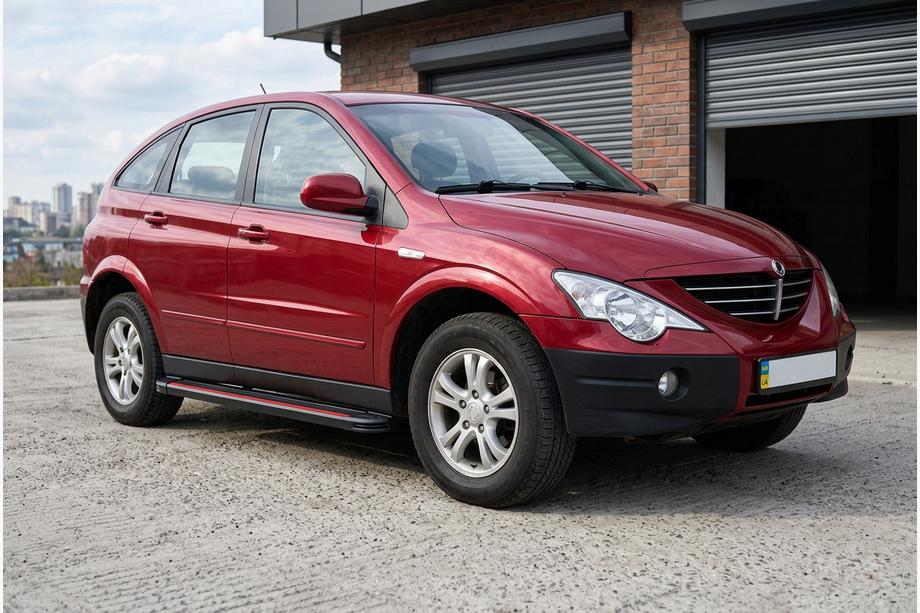 SsangYong Action 2005-2018 Seitenschweller Maya Red (2 Stk., Aluminium) Image