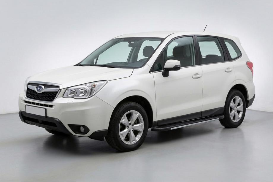 Subaru Forester 2013-2018 Trittbretter Bosphorus Grey (2 Stk., Aluminium) Image