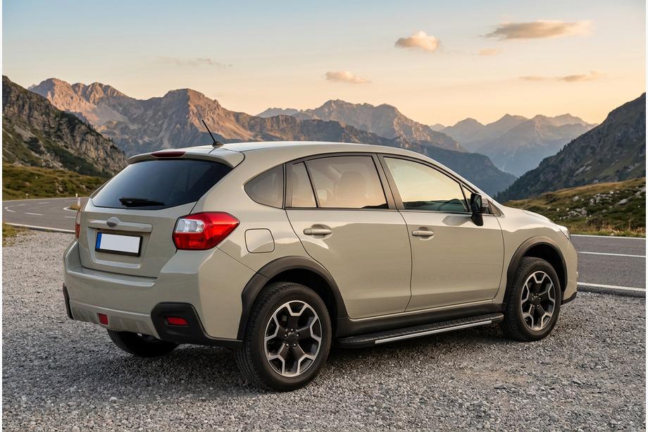 Subaru XV 2011-2017 Trittbretter Bosphorus Grey (2 Stk., Aluminium) Image