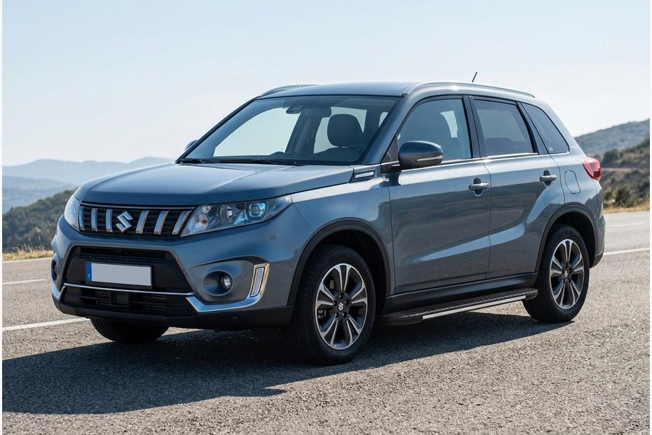 Suzuki Vitara 2015- Trittbretter Bosphorus Grey (2 Stk., Aluminium) Image
