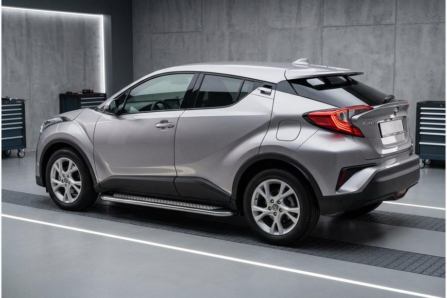 Toyota C-HR 2016-2023 Trittbretter Maydos V2 (2 Stk., Aluminium) Image