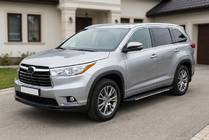 Toyota Highlander 2013-2019 Trittbretter Bosphorus Grey (2 Stk., Aluminium) Foto 1