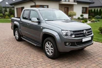 Volkswagen Amarok 2010-2022 Trittbretter Bosphorus Grey (2 Stk., Aluminium) Foto 1