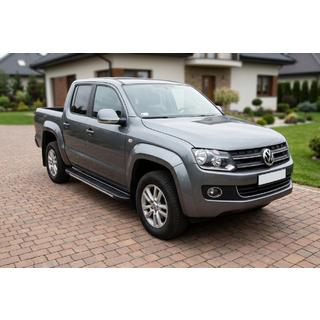 Trittbretter Bosphorus Grey (2 Stk., Aluminium) Volkswagen Amarok 2010-2022 Foto 1