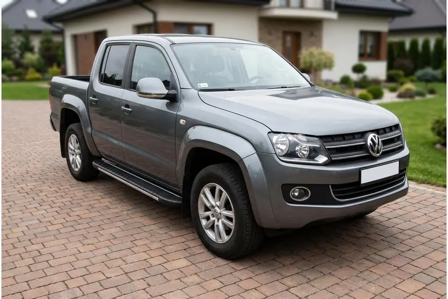 Volkswagen Amarok 2010-2022 Trittbretter Bosphorus Grey (2 Stk., Aluminium) Image