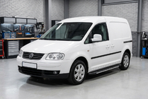 Volkswagen Caddy 2004-2010 Trittbretter Bosphorus Grey (2 Stk., Aluminium) Foto 1