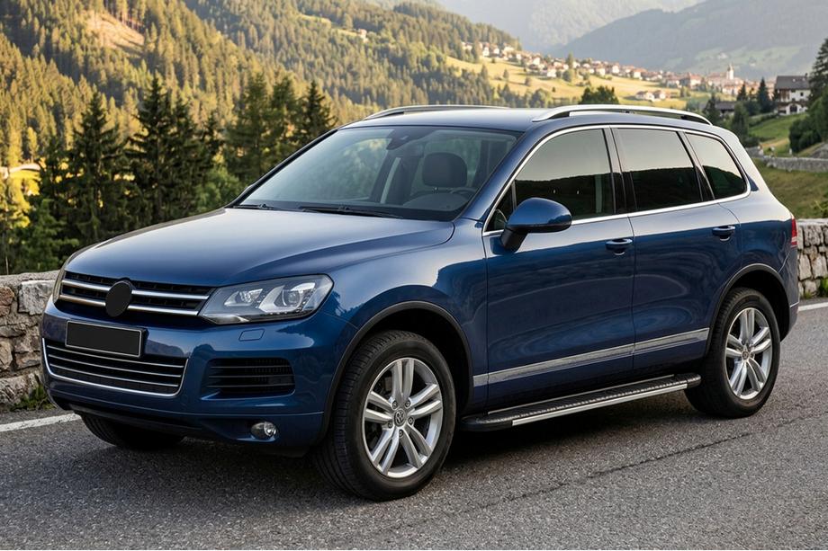 Volkswagen Touareg 2010-2018 Trittbretter Bosphorus Grey (2 Stk., Aluminium) Image