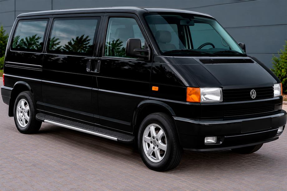 Volkswagen T4 Transporter 1990-2003 Trittbretter Bosphorus Grey (2 Stk., Aluminium) Image