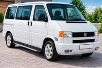 Volkswagen T4 Caravelle/Multivan 1990–2003 Trittbretter Bosphorus Grey (2 Stk., Aluminium) Foto 1