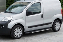 Fiat Fiorino/Qubo 2008-2024 Trittbretter Bosphorus Grey (2 Stk., Aluminium) Foto 1
