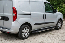 Opel Combo 2012-2018 Trittbretter Bosphorus Grey (2 Stk., Aluminium) Foto 1