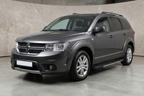 Dodge Journey 2008-2020 Trittbretter Bosphorus Grey (2 Stk., Aluminium) Foto 1