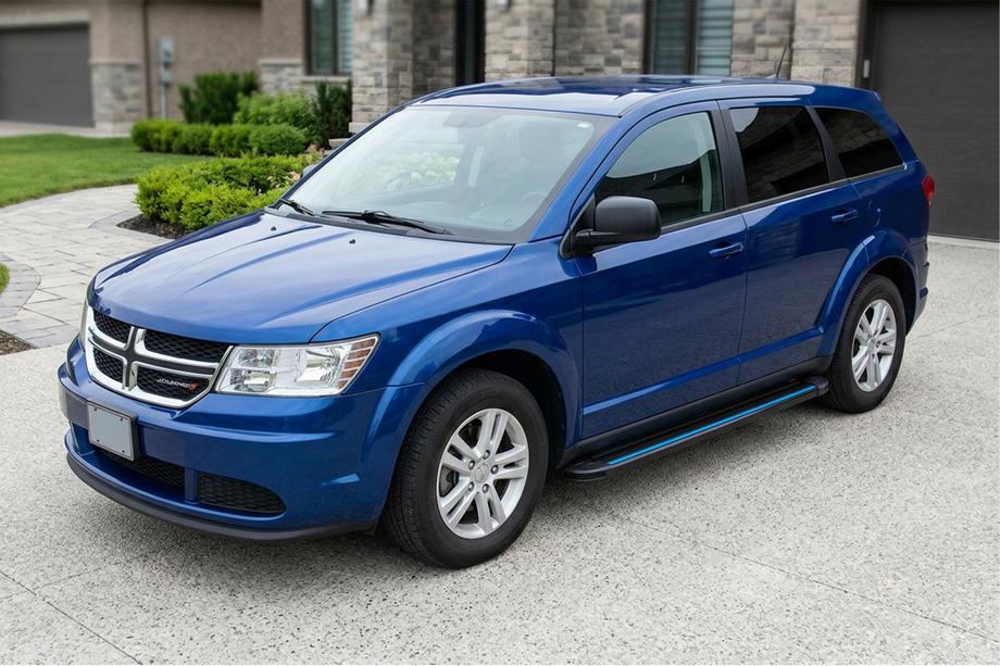 Dodge Journey 2008-2020 Seitenschweller Maya Blue (2 Stk., Aluminium) Image