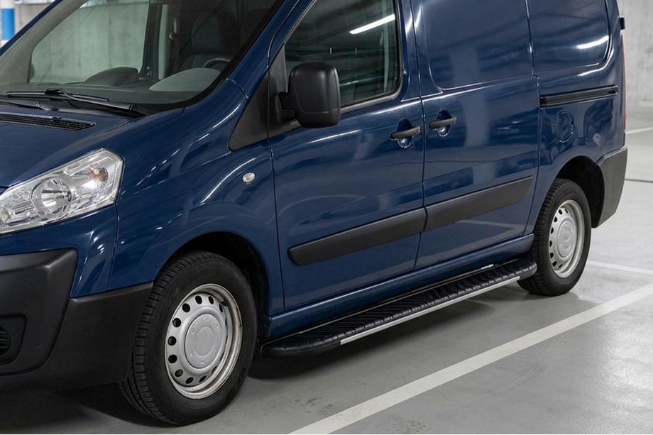 Citroen Jumpy 2007–2017 Seitenschweller Bosphorus Grey (2 Stk., Aluminium) Image