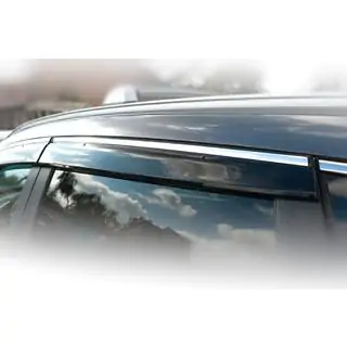 Windabweiser mit Chromleisten (4 Stk, HIC) Honda CRV 2017-2022 Foto 2