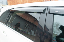 Mercedes B-class W246 2011-2018 Windabweiser (4 Stk, HIC) Foto 9