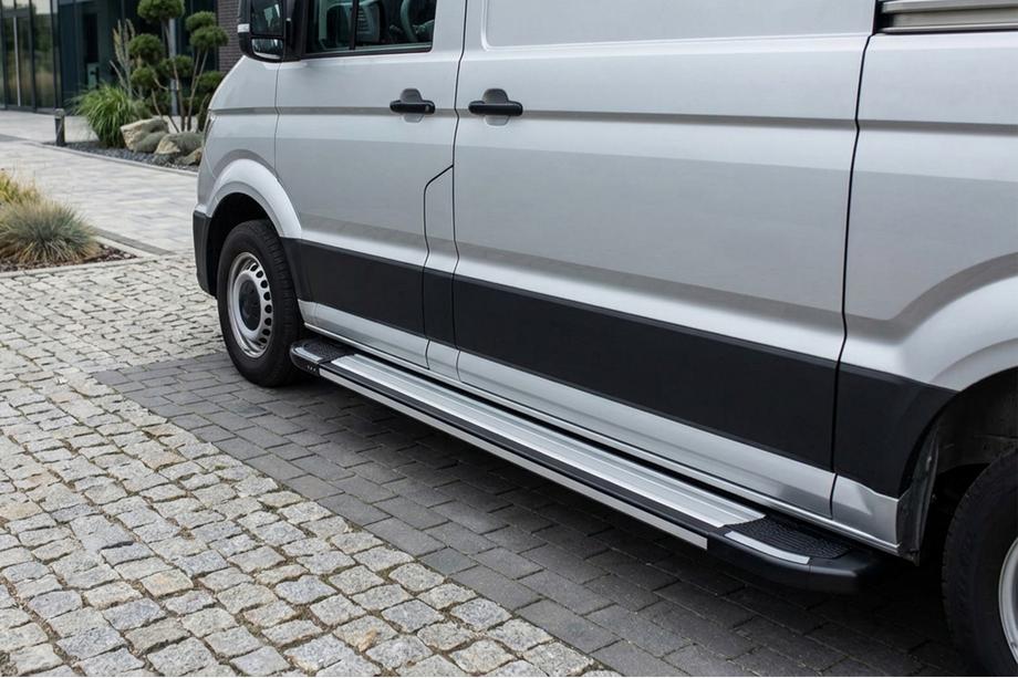 Volkswagen Crafter 2016- Trittbretter Rainbow (2 Stk., Aluminium) Lang/ExtraLang Image
